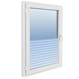 Berkfield Home Frosted Privacy Window Film Adhesive Stripes 0.9x50 m in White - thumbnail 4
