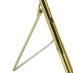 "Nicola Spring 2x Standing Metal Photo Frames - 6"" x 8"" Picture Display Poster Frame in Gold" - thumbnail 6