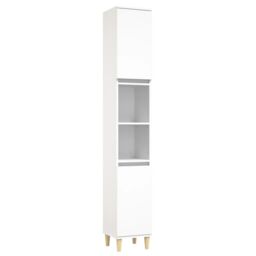 Berkfield Home 3 Piece Bathroom Cabinet Set White Engineered Wood - thumbnail 6