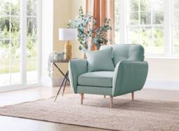 The Great Sofa Company Ailis Armchair Faro Aqua - thumbnail 1