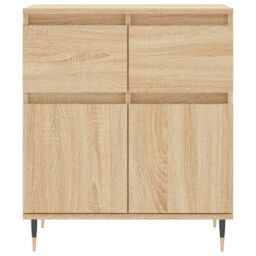Berkfield Home Sideboard Sonoma Oak 60x35x70 cm Engineered Wood in Brown - Size: 60 x 35 x 70 cm - thumbnail 5