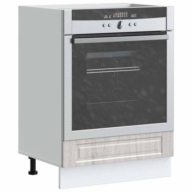 Berkfield Home Oven Cabinet¬†Porto Grey Sonoma Engineered Wood - image 1