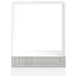 Berkfield Home Oven Cabinet¬†Porto Grey Sonoma Engineered Wood - thumbnail 4