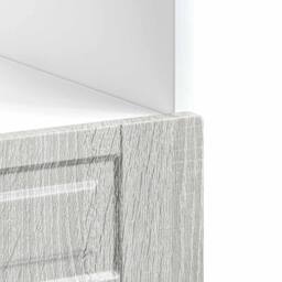 Berkfield Home Oven Cabinet¬†Porto Grey Sonoma Engineered Wood - thumbnail 8
