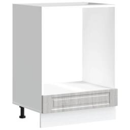 Berkfield Home Oven Cabinet¬†Porto Grey Sonoma Engineered Wood - thumbnail 3