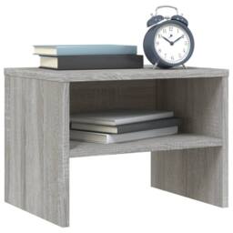 Berkfield Home Bedside Cabinets 2 pcs Grey Sonoma 40x30x30 cm Engineered Wood - Size: 40 x 30 x 30 cm - thumbnail 3