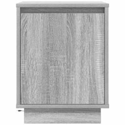 Berkfield Home Durable Bedside Cabinets with LED Lights¬†2 pcs Grey Sonoma 38x34 - thumbnail 8
