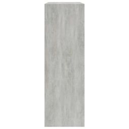 Berkfield Home Bookshelf Concrete Grey 60x24x74.5 cm Engineered Wood - thumbnail 6