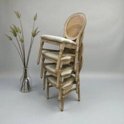 PAWNORA 4pc wedding chairs, throne chair, Dining Chairs in Brown - Size: 100 cm x 15 cm - thumbnail 1