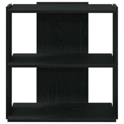 Berkfield Home Bookcase 3-Tier Black 60x30x60 cm Engineered Wood - Size: 60 x 30 x 60 cm - thumbnail 4