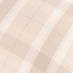 Voyage Maison Arrochar Tartan Woven Indoor/Outdoor Cushion in Beige - Size: 50 cm x 50 cm - thumbnail 5