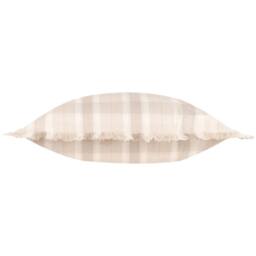 Voyage Maison Arrochar Tartan Woven Indoor/Outdoor Cushion in Beige - Size: 50 cm x 50 cm - thumbnail 4