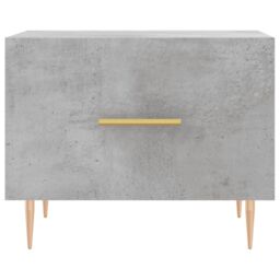 Berkfield Home Coffee Tables 2 pcs Concrete Grey 50x50x40 cm Engineered Wood - Size: 50 x 50 x 40 cm - thumbnail 6