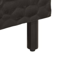 Berkfield Home Bedside Cabinets 2 pcs Black 40x33x46 cm Solid Wood Mango - Size: 40 x 33 x 46 cm - thumbnail 9