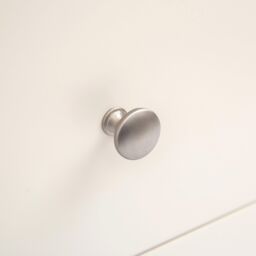 Cabinet Bits Maggiori 5 Drawer Narrow Chest of Drawers Chrome Knob in Off-White - thumbnail 6