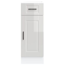Berkfield Home Kitchen Base Cabinet¬†Porto High Gloss White Engineered Wood - thumbnail 4