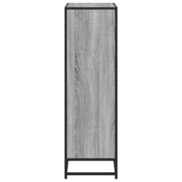Berkfield Home Book Cabinet Grey Sonoma 65.5x33x107.5 cm Engineered Wood - thumbnail 5