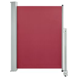 Berkfield Home Patio Retractable Side Awning 100x300 cm Red - thumbnail 2