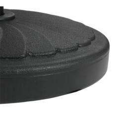 Living and Home 20kg Heavy Duty Round Umbrella Base in Black - thumbnail 5