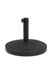 Living and Home 20kg Heavy Duty Round Umbrella Base in Black - thumbnail 1