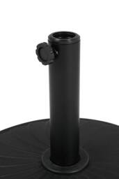 Living and Home 20kg Heavy Duty Round Umbrella Base in Black - thumbnail 6