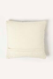Homescapes Handwoven Kilim Cushion with Feather Filling in Gold - Size: 45 cm x 45 cm - thumbnail 2