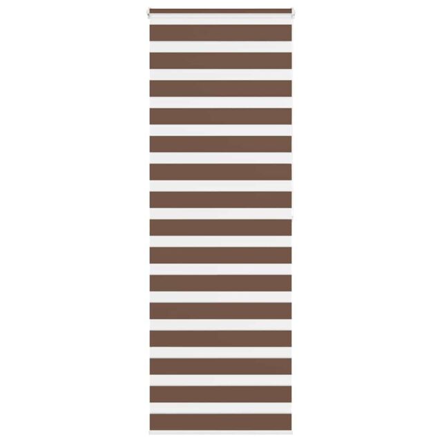 Berkfield Home Pleated Blind Light Grey 90x200 cm Fabric Width 89.4 cm Polyester - image 1