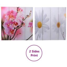 Berkfield Home Decorative Folding Room Divider 160x170 cm Flower - thumbnail 4
