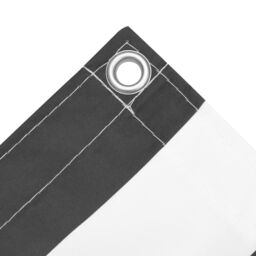 Berkfield Home Balcony Screen Anthracite & White 120x300 cm Oxford Fabric - thumbnail 3