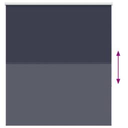 Berkfield Home Roller Blind Blackout Marine 120x150 cm Fabric Width 116.6 cm Polyester in Blue - thumbnail 5