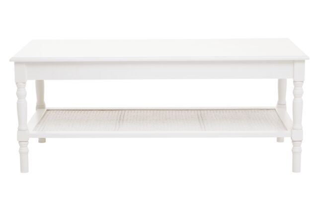 Orsina Heritage Traditional Coffee Table in White - image 1
