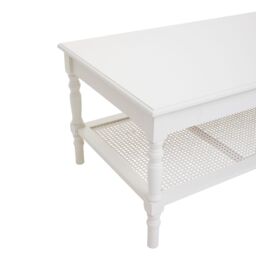 Orsina Heritage Traditional Coffee Table in White - thumbnail 5