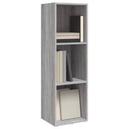 Berkfield Home Classic Book Cabinet/TV Cabinet Grey Sonoma 36x30x114 cm Engineer - Size: 36 x 30 x 114 cm - thumbnail 1