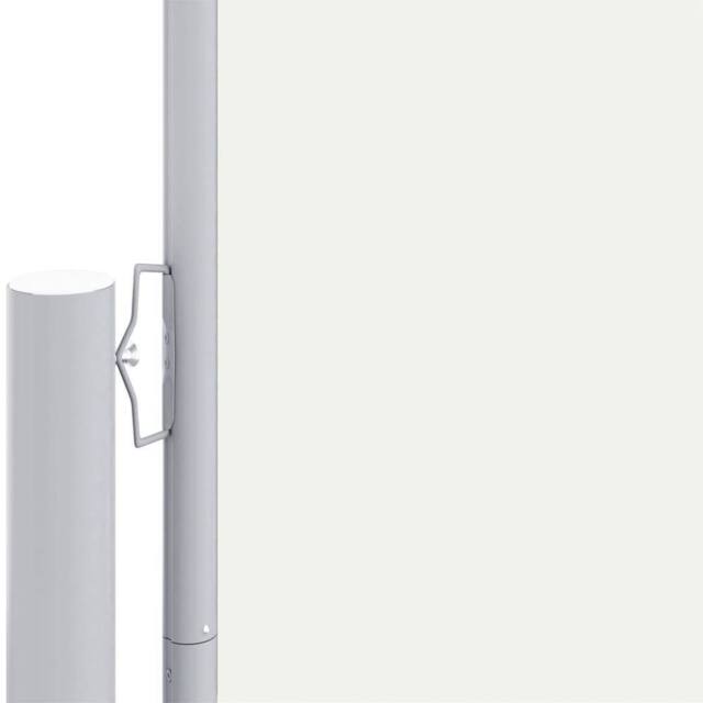 Berkfield Home Retractable Side Awning Cream 200x1200 cm - image 1