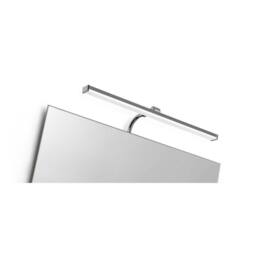 Netlighting Sisley Wall Lamp Chrome 7W 420lm 4000K IP44 LED Frosted Acrylic in Silver - thumbnail 4
