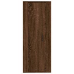 Berkfield Home Wall Mounted TV Cabinet Brown Oak 40x34, 5x100 cm - thumbnail 5