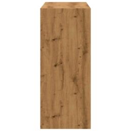Berkfield Home Book Cabinet/Room Divider Artisan Oak 80x30x72 cm in Brown - Size: 80 x 30 x 72 cm - thumbnail 5