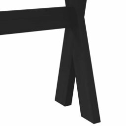 Berkfield Home Console Table NOAIN X-Shaped Legs 120x30x75 cm Solid Wood Pine in Brown - Size: 120 x 30 x 75 cm - thumbnail 7