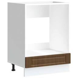 Berkfield Home Oven Cabinet¬†Porto Brown Oak Engineered Wood - thumbnail 2