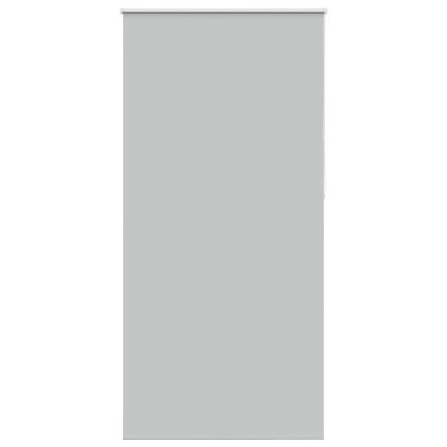 Berkfield Home Roller Blind Blackout Light Grey 95x210 cm Fabric Width 90.7 cm Polyester - image 1