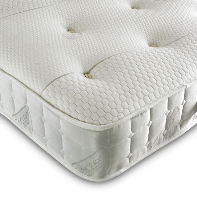 Sareer Furniture Limited Memory Coil Mattress in White - Size: Single - image 1