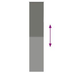 Berkfield Home Roller Blind Blackout Grey 40x210 cm Fabric Width 35.7 cm Polyester - thumbnail 5