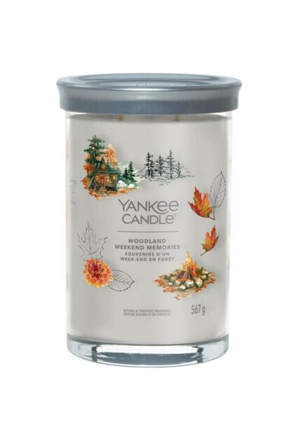 Yankee Candle Woodland Weekend Memories Signature Large Tumbler Candle - image 1