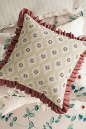 Sanderson 'Poets Rose' Cotton Duvet Cover Set in Pink - Size: King - thumbnail 5