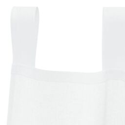 Berkfield Home Curtains with Curtains 2 pcs White 140 x 175 cm Polyester - thumbnail 4