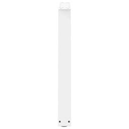 Berkfield Home Dining Table Legs V-Shape 2 pcs White 70x(72-73.3) cm Steel - thumbnail 6