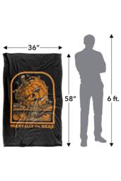 Steven Rhodes Mentally I'M Here Silky Touch Super Soft Throw Blanket - Size: Large - thumbnail 3