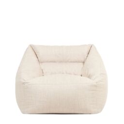 icon Natalia Outdoor Woven Adults Bean Bag Armchair in Natural - thumbnail 7