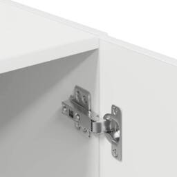 Berkfield Home Kitchen Cabinet White 38x41.5x131.5 cm Engineered Wood - thumbnail 9