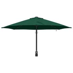 Berkfield Home Wall-mounted Garden Parasol with LEDs Green 248 cm - thumbnail 4